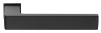 Ручка на невидимой квадратной розетке MORELLI HORIZONT-SM NERO Цвет - чёрный