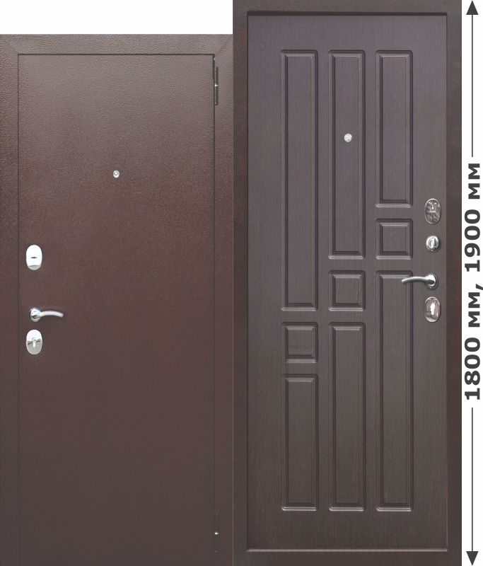 Входная дверь Гарда mini Венге h1800/1900