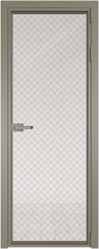 Алюминиевая межкомнатная дверь Модель 1AX