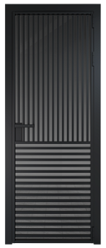 Алюминиевая межкомнатная  дверь Модель 17AG