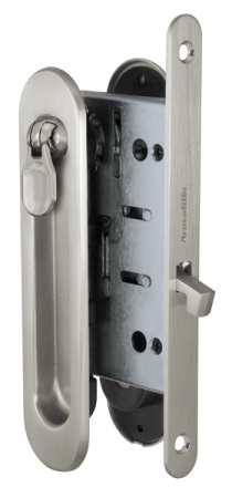 Набор для раздвижных дверей ARMADILLO SH011-BK SN-3 мат.никель /26673/